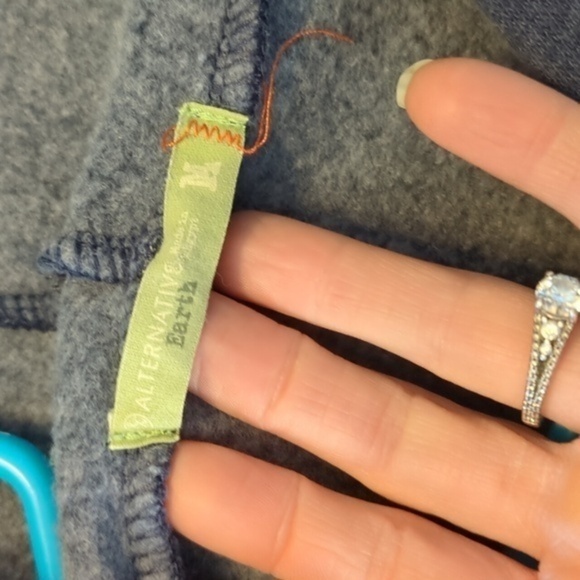 Alternative Earth Mama Bear Slightly Cropped Hoodie Sweatshirt - Picture 2 of 4